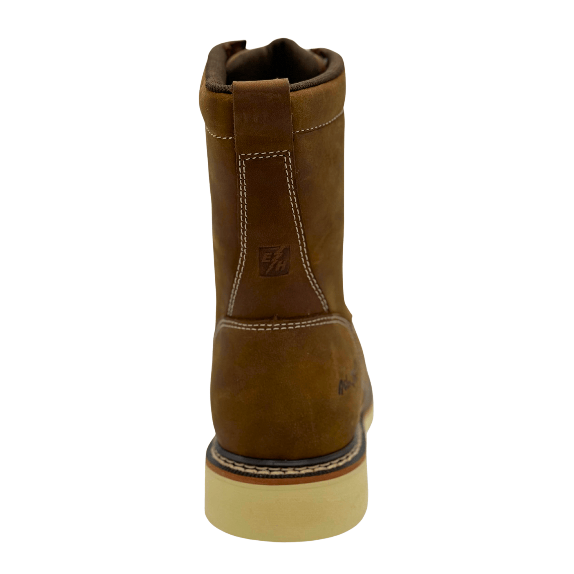 Adtec APEX: Men's 8" Moc Toe - Whiskey Brown [Composite Safety Toe] 9182 - Angler's Pro Tackle & Outdoors