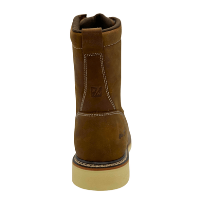 Adtec APEX: Men's 8" Moc Toe - Whiskey Brown [Composite Safety Toe] 9182 - Angler's Pro Tackle & Outdoors