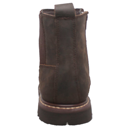 Adtec Aussie: Men's 6" Chelsea Pull on Work Boot - Brown 9843 - Angler's Pro Tackle & Outdoors