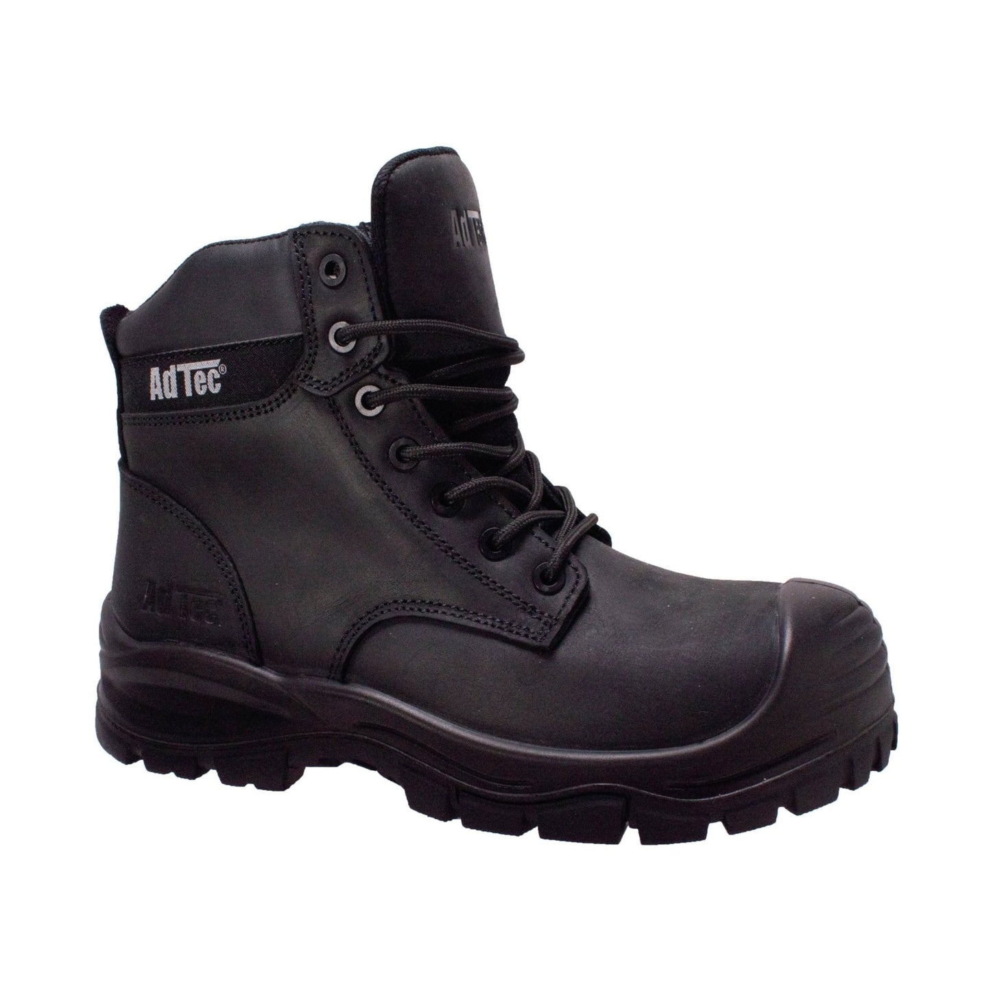 Adtec Men 6" Black Waterproof Composite Toe Work Boot - 9900 - BK - Angler's Pro Tackle & Outdoors