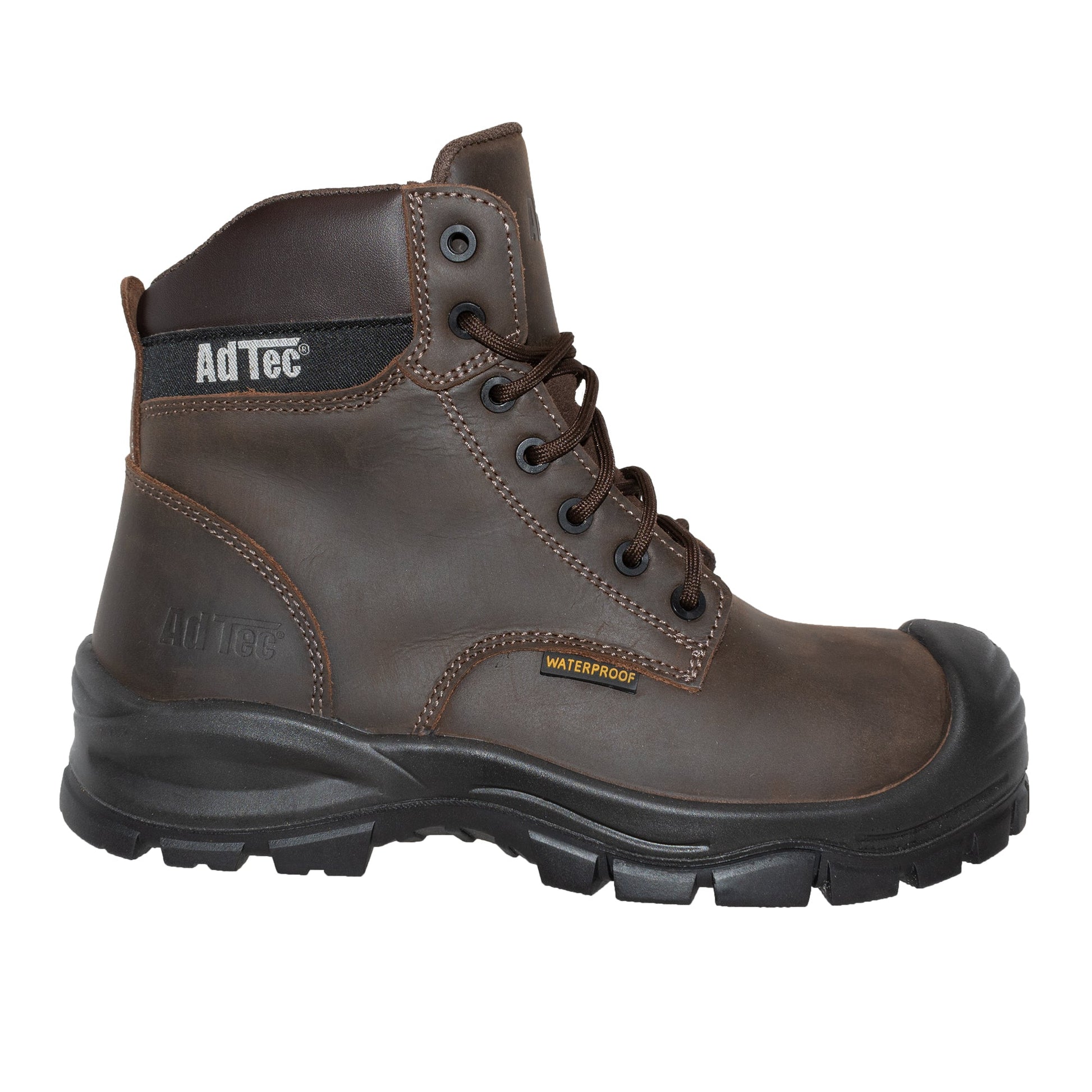 Adtec Men 6" Brown Waterproof Composite Toe Work Boot - 9900 - BR - Angler's Pro Tackle & Outdoors