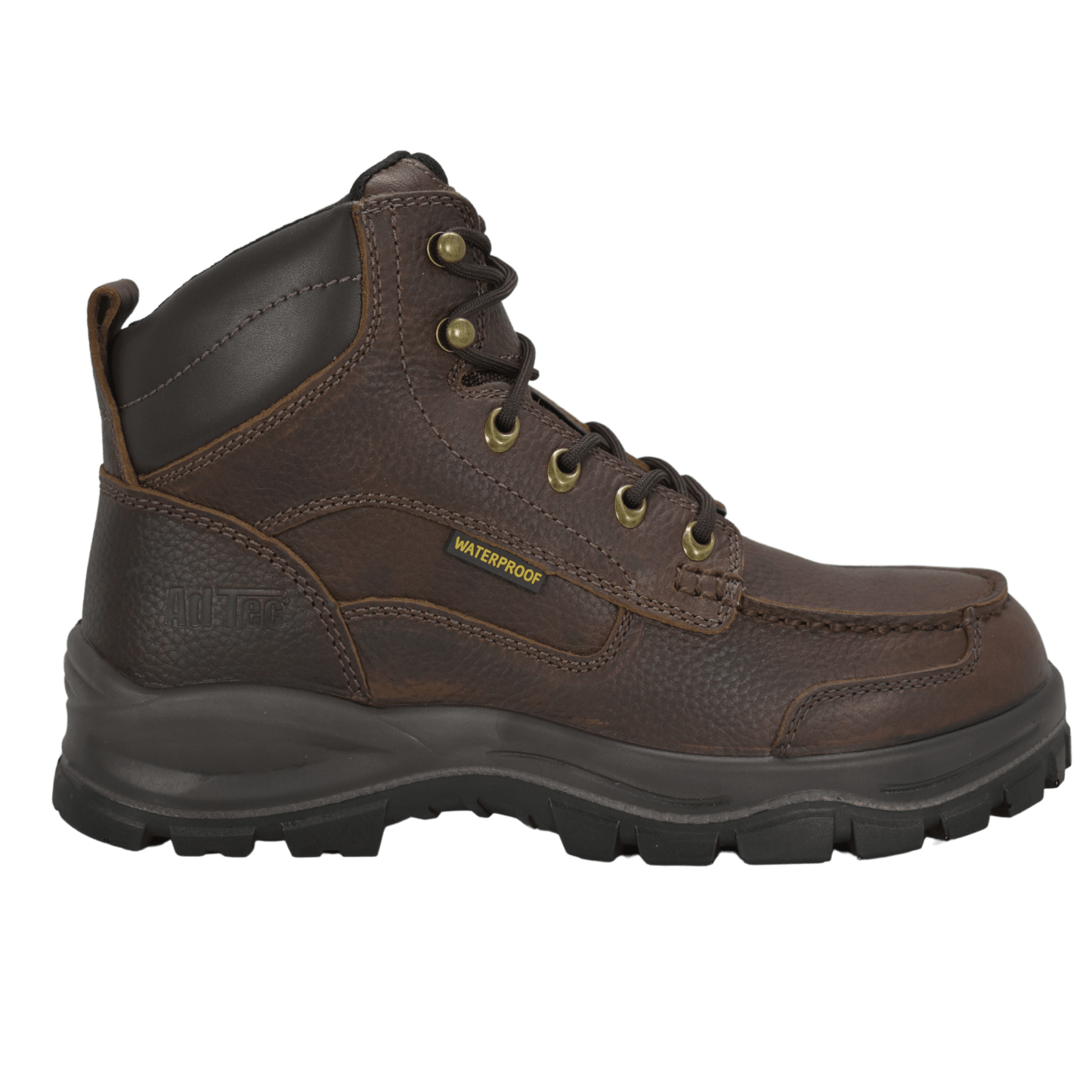 Adtec Men 6" Moc Toe Waterproof Work Boots - 1031 - Angler's Pro Tackle & Outdoors