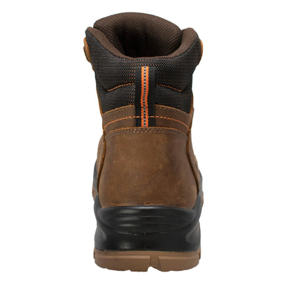 Adtec Men 6" Waterproof Composite Toe Work Boots - Brown - 9899 - Angler's Pro Tackle & Outdoors