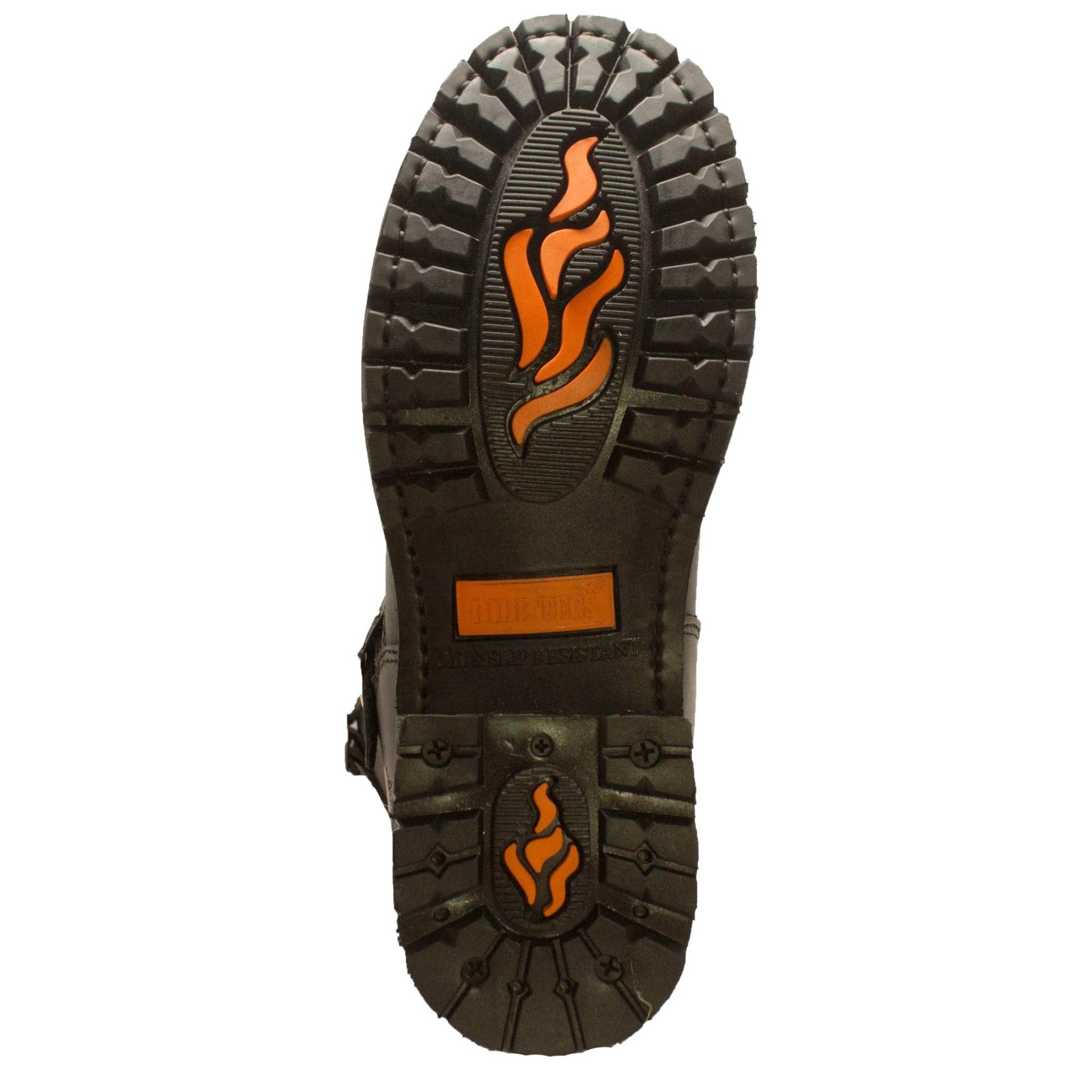 Adtec Men's 16" Black Engineer Zipper Biker Boot - 1443Zipper - Angler's Pro Tackle & Outdoors