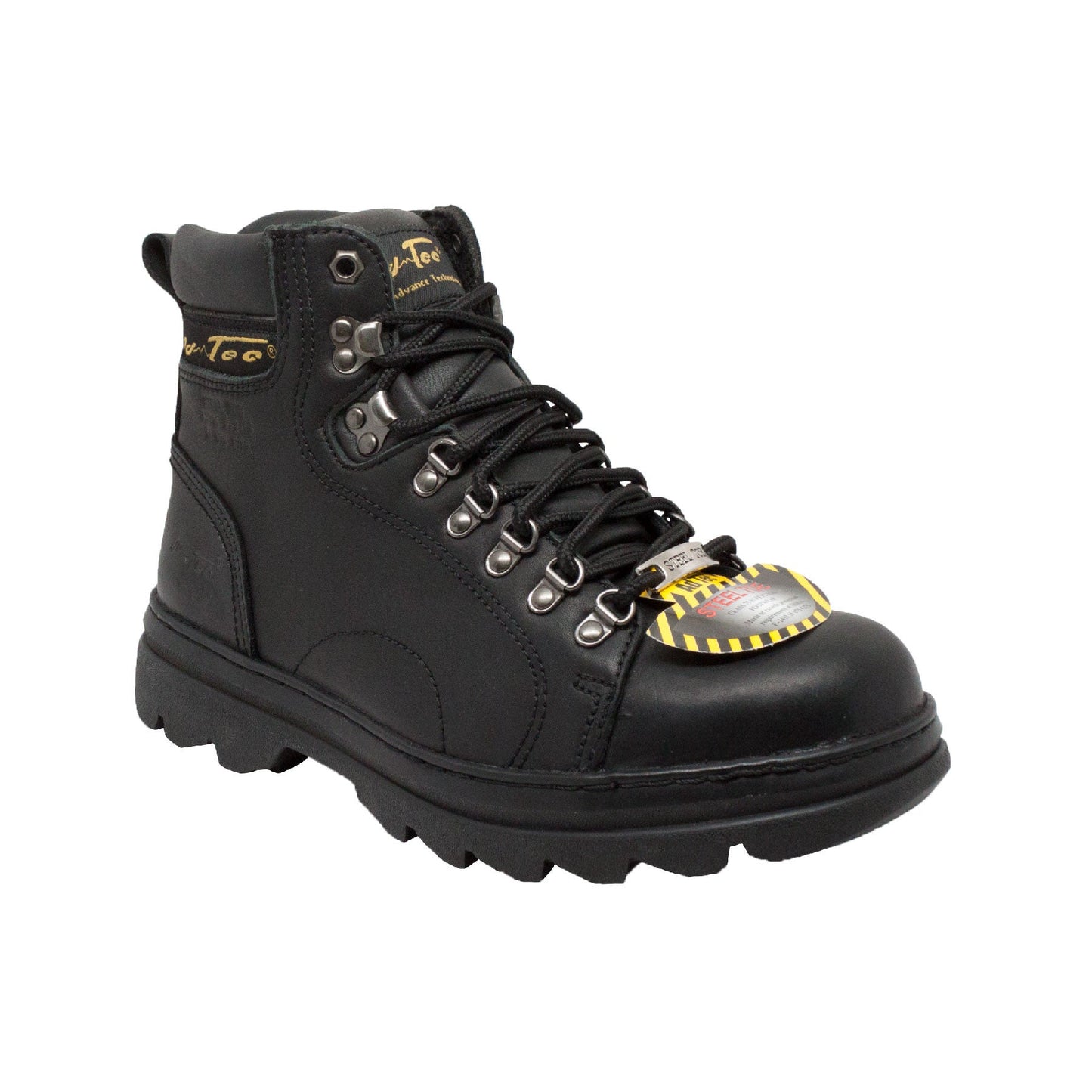 Adtec Men's 6" Black Steel Toe Work Boot - 1980 - Angler's Pro Tackle & Outdoors