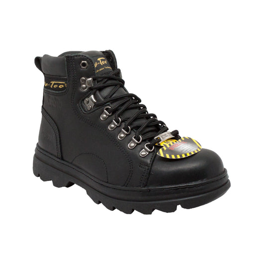 Adtec Men's 6" Black Steel Toe Work Boot - 1980 - Angler's Pro Tackle & Outdoors