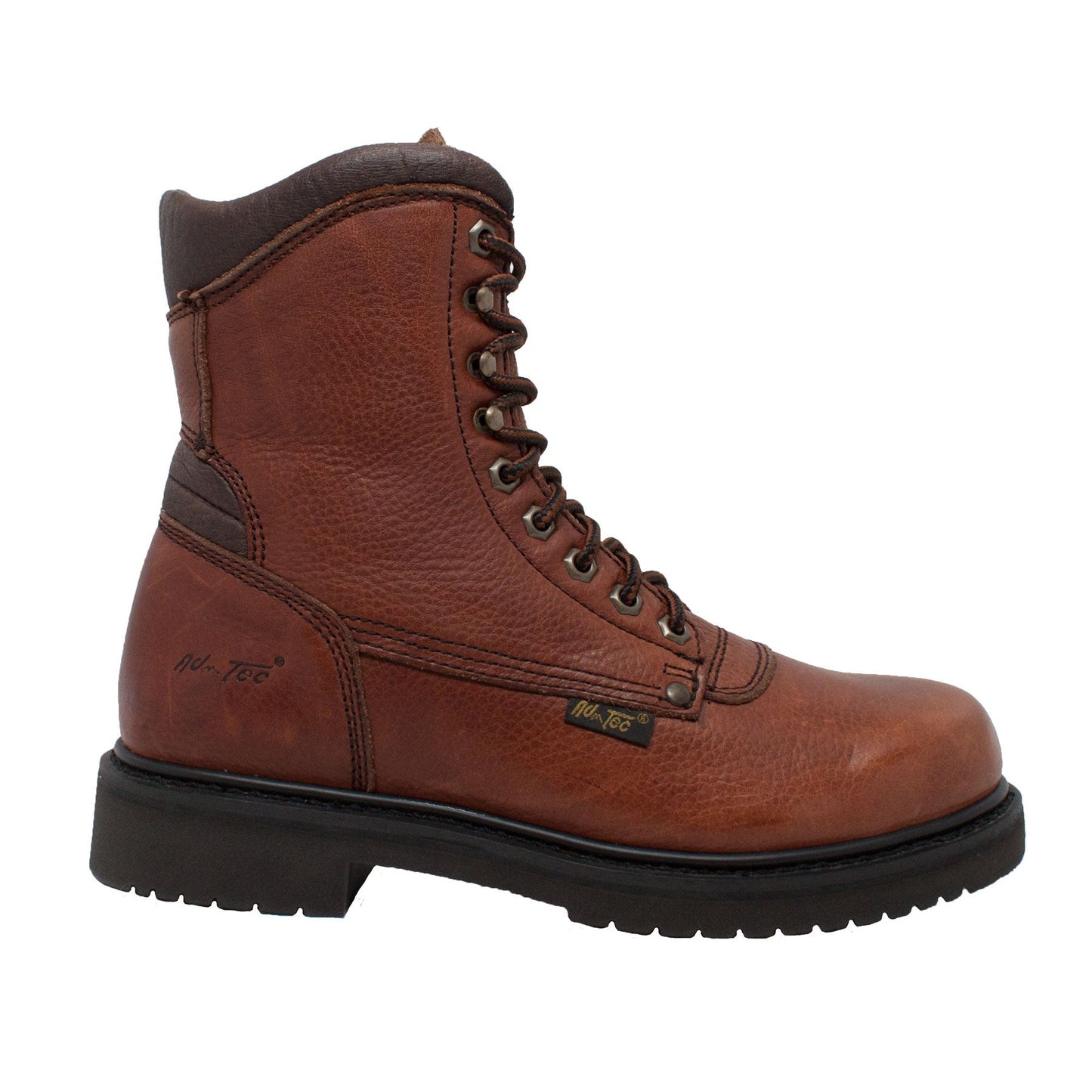 Adtec Men's 8" Brown Work Boot - 1623 - Angler's Pro Tackle & Outdoors