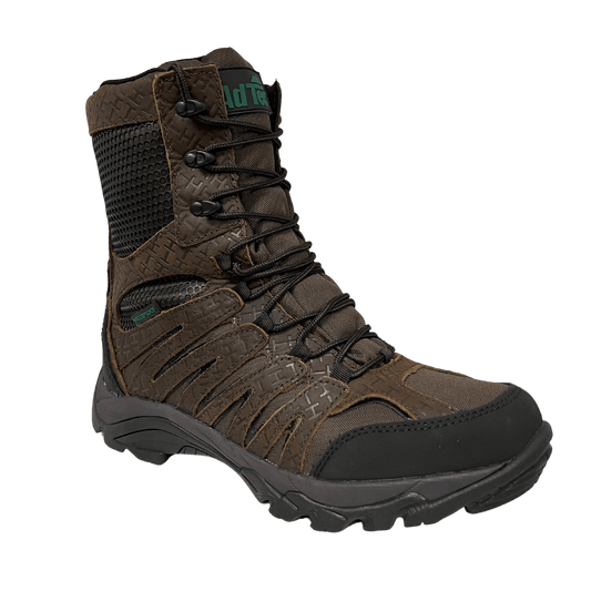 Adtec Men's 8" Waterproof Side Zipper Brown Hunting Boot - 1022 - Angler's Pro Tackle & Outdoors