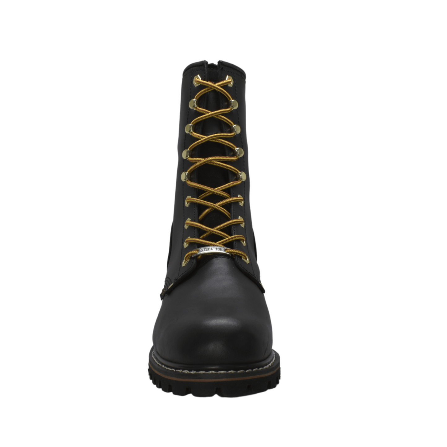 Adtec Men's 9" Black Lace Waterproof Steel Toe Logger - 1428WP - BK - Angler's Pro Tackle & Outdoors