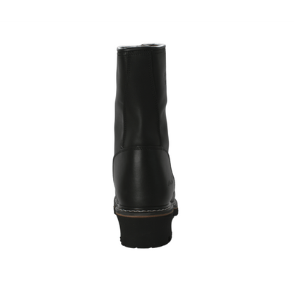Adtec Men's 9" Black Lace Waterproof Steel Toe Logger - 1428WP - BK - Angler's Pro Tackle & Outdoors