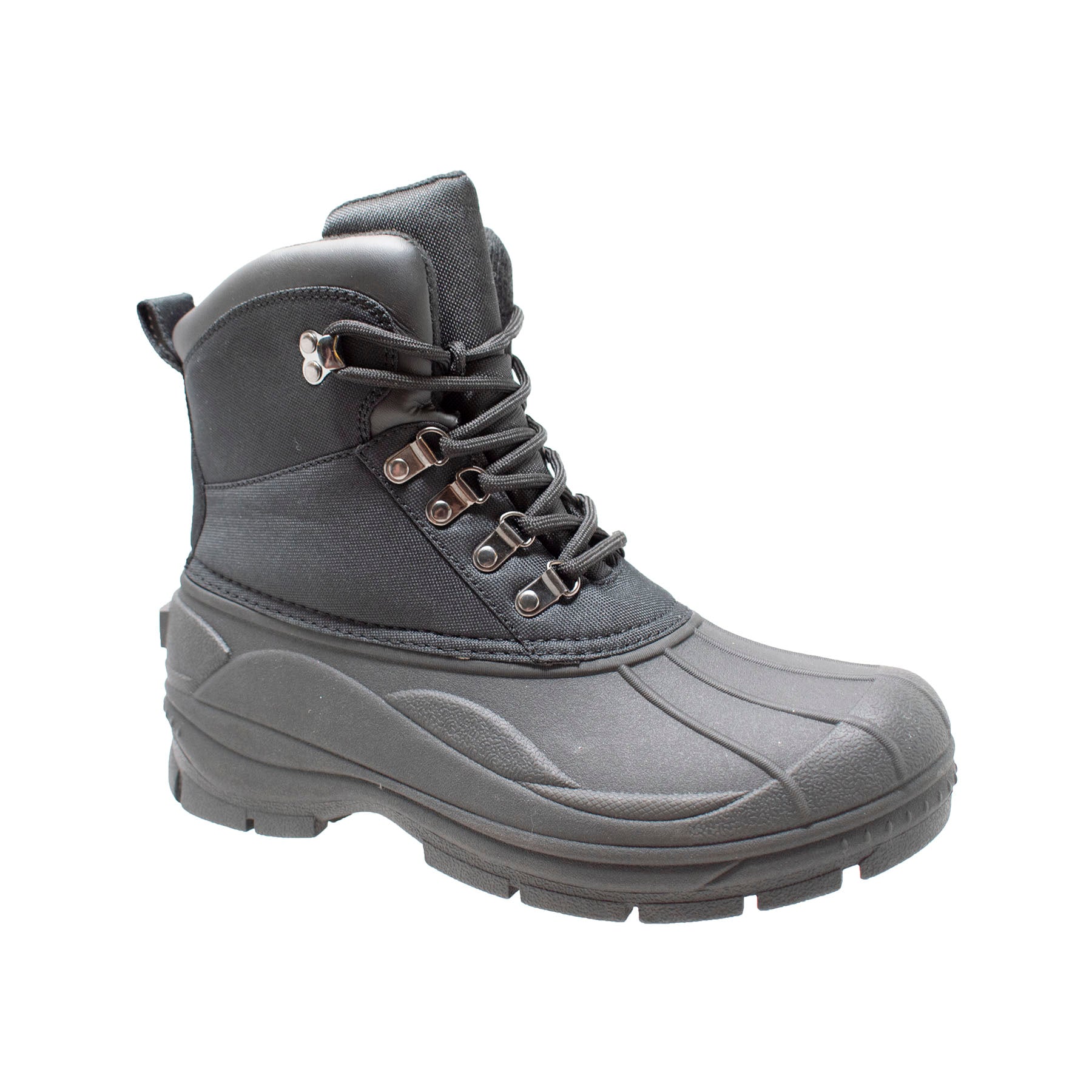 Adtec Mens Black Nylon Lace Up Winter Boots - 9882 - Angler's Pro Tackle & Outdoors