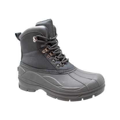 Adtec Mens Black Nylon Lace Up Winter Boots - 9882 - Angler's Pro Tackle & Outdoors
