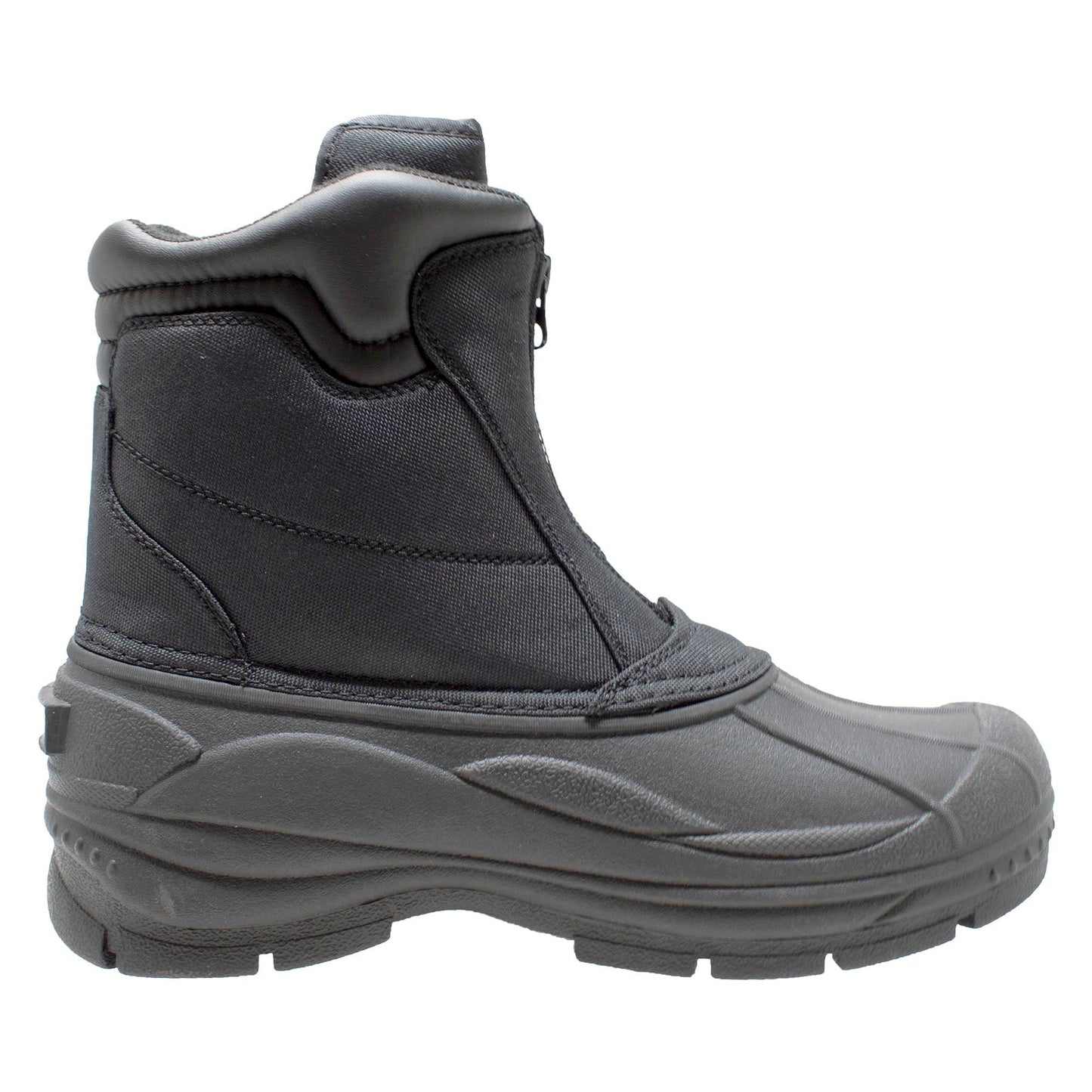 Adtec Mens Black Nylon Zipper Winter Boots - 9885 - Angler's Pro Tackle & Outdoors