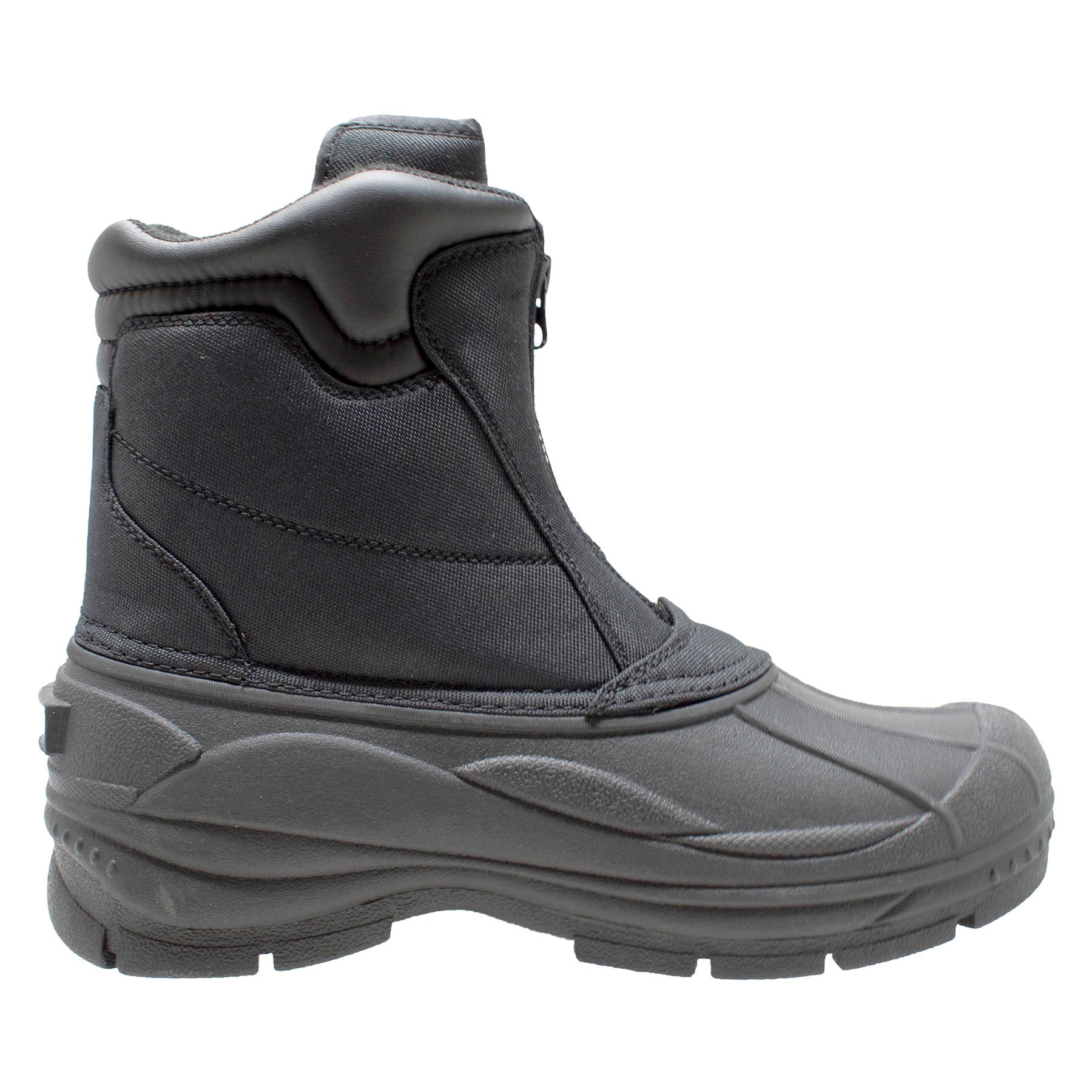 Adtec Mens Black Nylon Zipper Winter Boots - 9885 - Angler's Pro Tackle & Outdoors