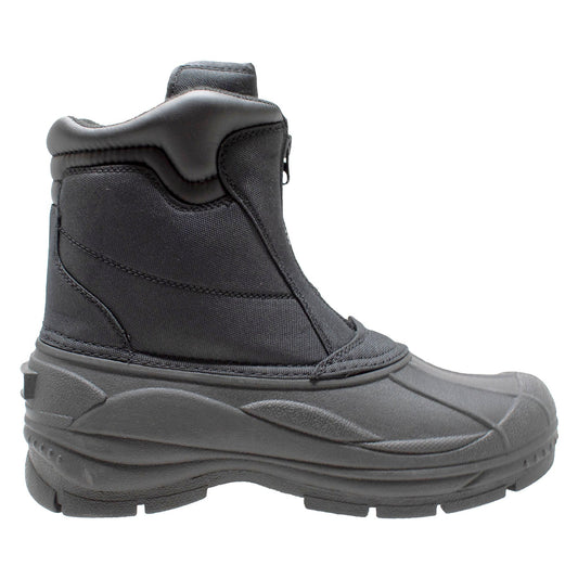 Adtec Mens Black Nylon Zipper Winter Boots - 9885 - Angler's Pro Tackle & Outdoors