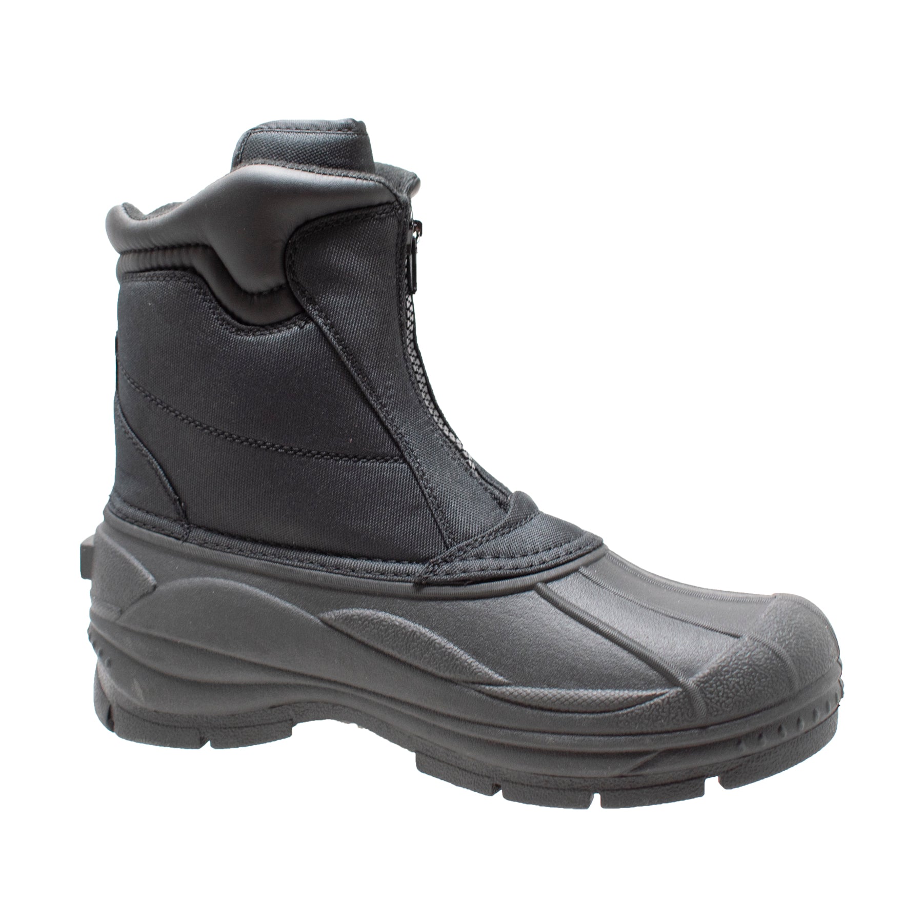 Adtec Mens Black Nylon Zipper Winter Boots - 9885 - Angler's Pro Tackle & Outdoors