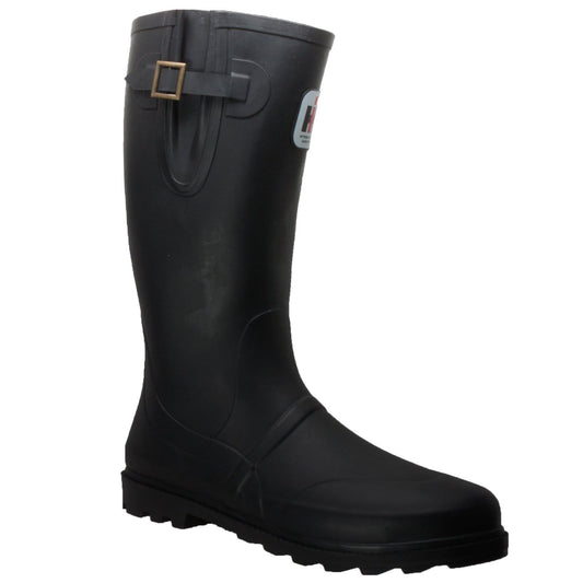 Adtec Men's Expandable Calf Rubber Boot Black - IH - 1002 - Angler's Pro Tackle & Outdoors
