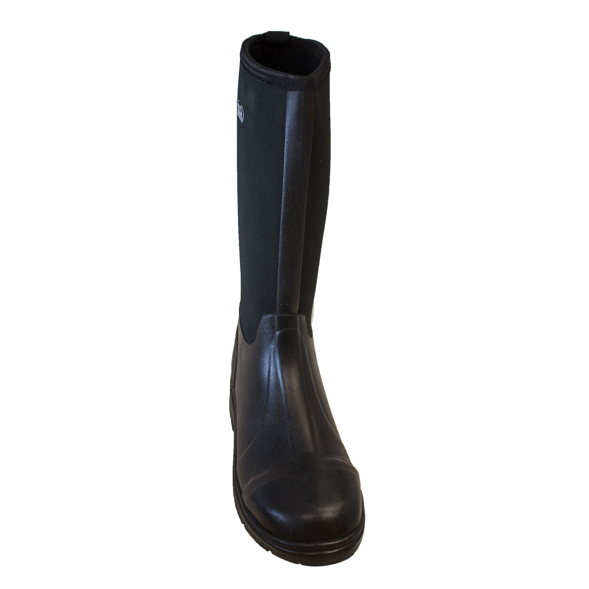 Adtec Rubber Boots: Men's 14" Neoprene/Rubber Boot - Black [Steel Toe] - Angler's Pro Tackle & Outdoors