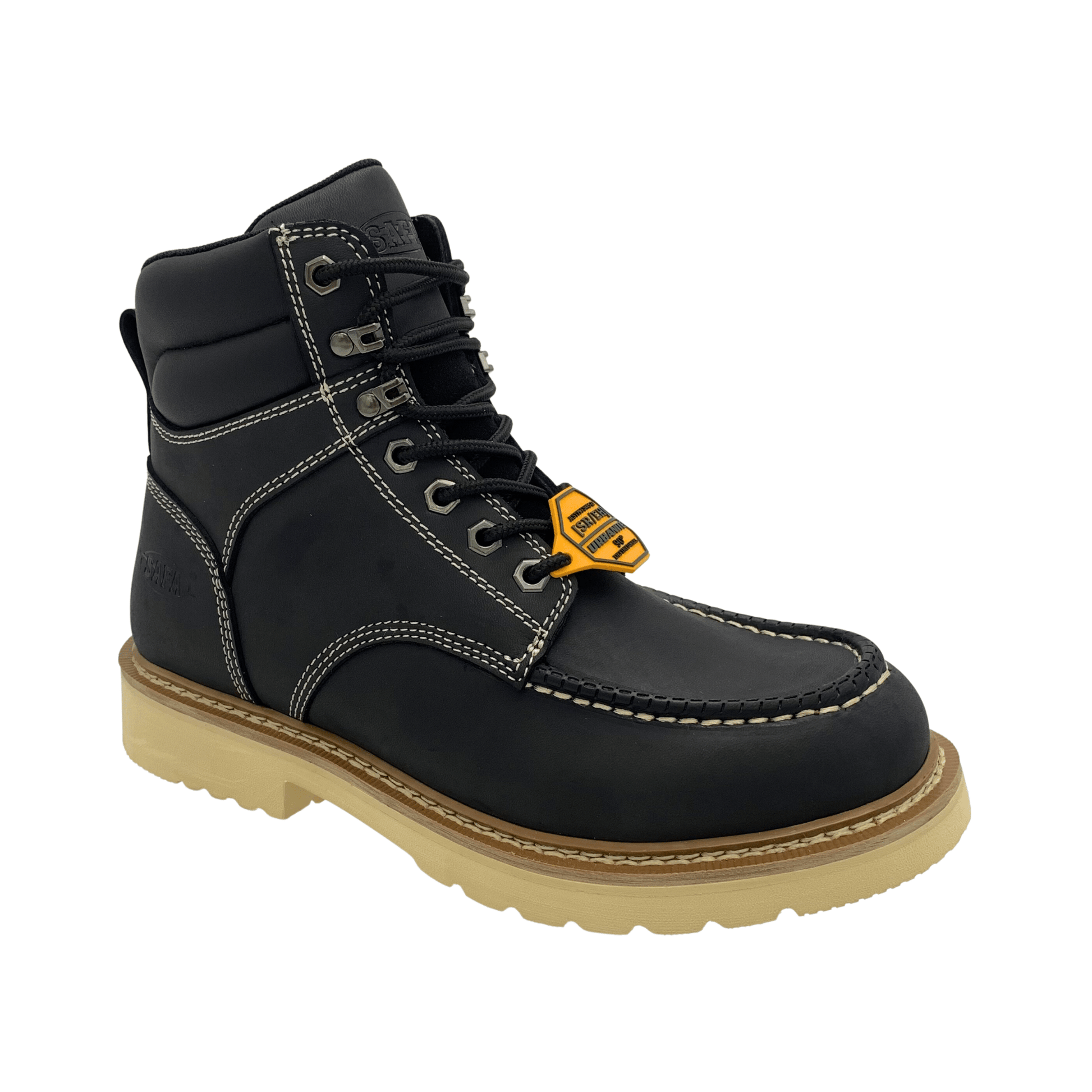 Adtec SAFA: Men's 6" Moc Toe - Black 9194 - Angler's Pro Tackle & Outdoors