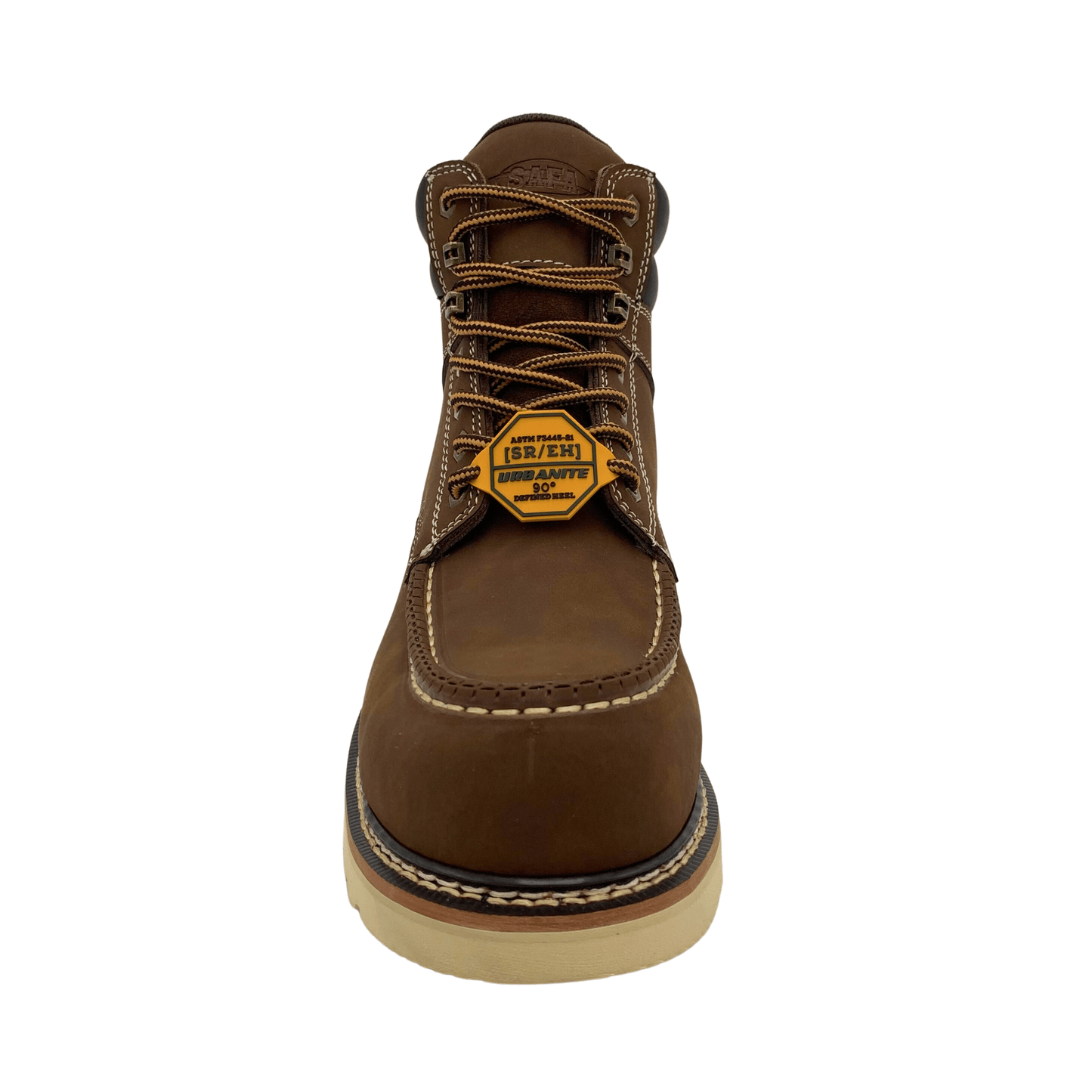 Adtec SAFA: Men's 6" Moc Toe - Whiskey Brown[Composite Toe] 9193 - Angler's Pro Tackle & Outdoors