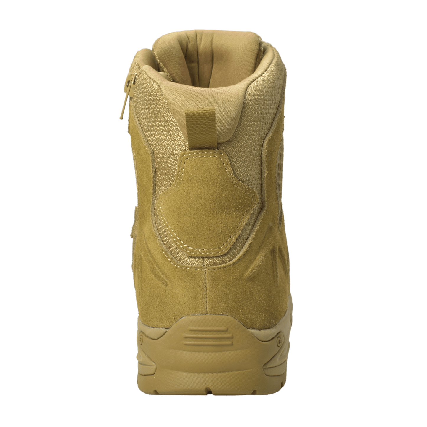 Adtec Sandbox - Men's 8" Coyote Suede Tactical Boot w/ Side Zipper & Waterproof membrane - KT1010 - Angler's Pro Tackle & Outdoors
