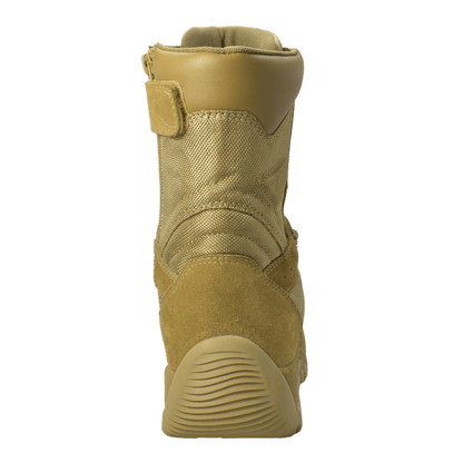 Adtec Sandbox - Men's 9" Coyote Suede Tactical Boot w/ Side Zipper & Composite Toe - KT1005 - Angler's Pro Tackle & Outdoors