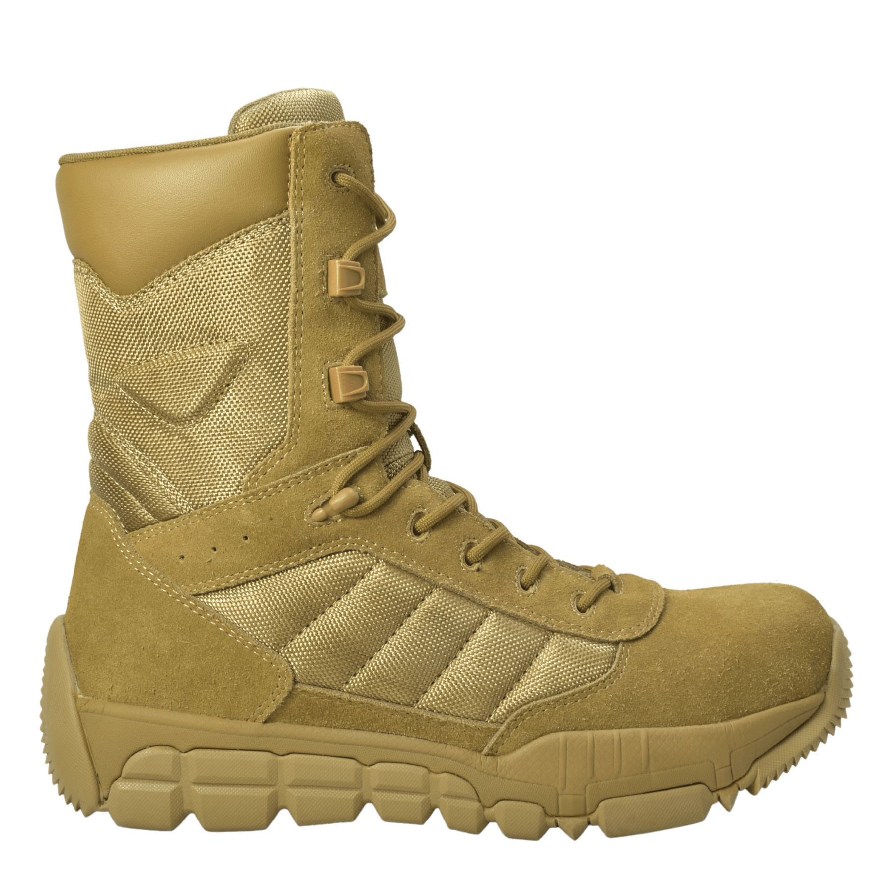 Adtec Sandbox - Men's 9" Coyote Suede Tactical Boot w/ Side Zipper & Composite Toe - KT1005 - Angler's Pro Tackle & Outdoors