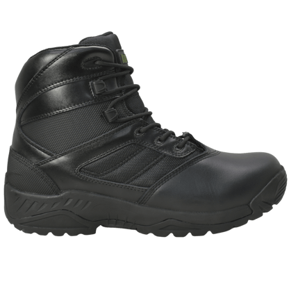 Adtec Urban PDU - Men's 6" Black Leather Tactical Boot w/ Side Zipper - KT1001 - Angler's Pro Tackle & Outdoors