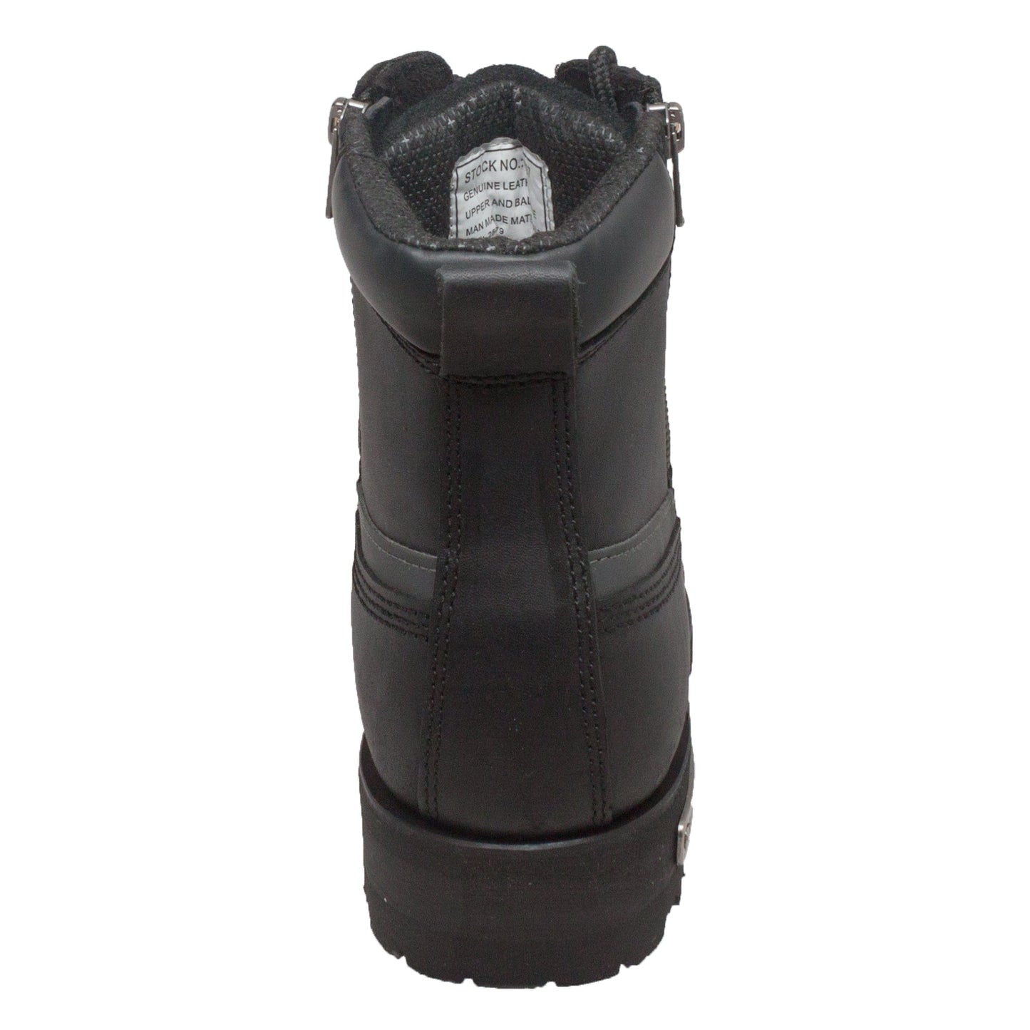 Adtec Womens 6' Reflective Double Zipper Biker Boot - 8787 - Angler's Pro Tackle & Outdoors