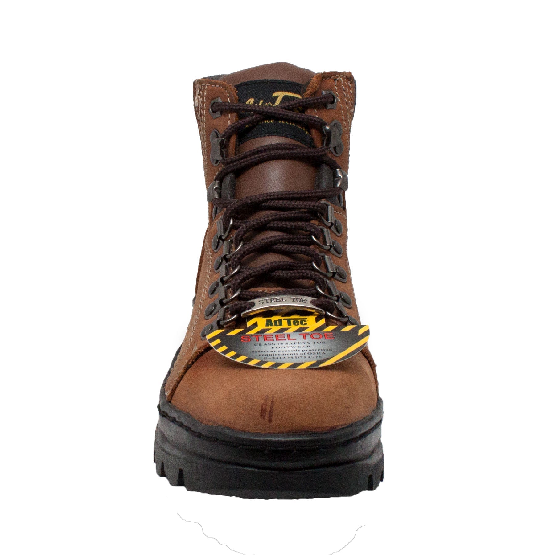 Adtec Women's 6" Steel Toe Work Boot Brown - 2977 - Angler's Pro Tackle & Outdoors