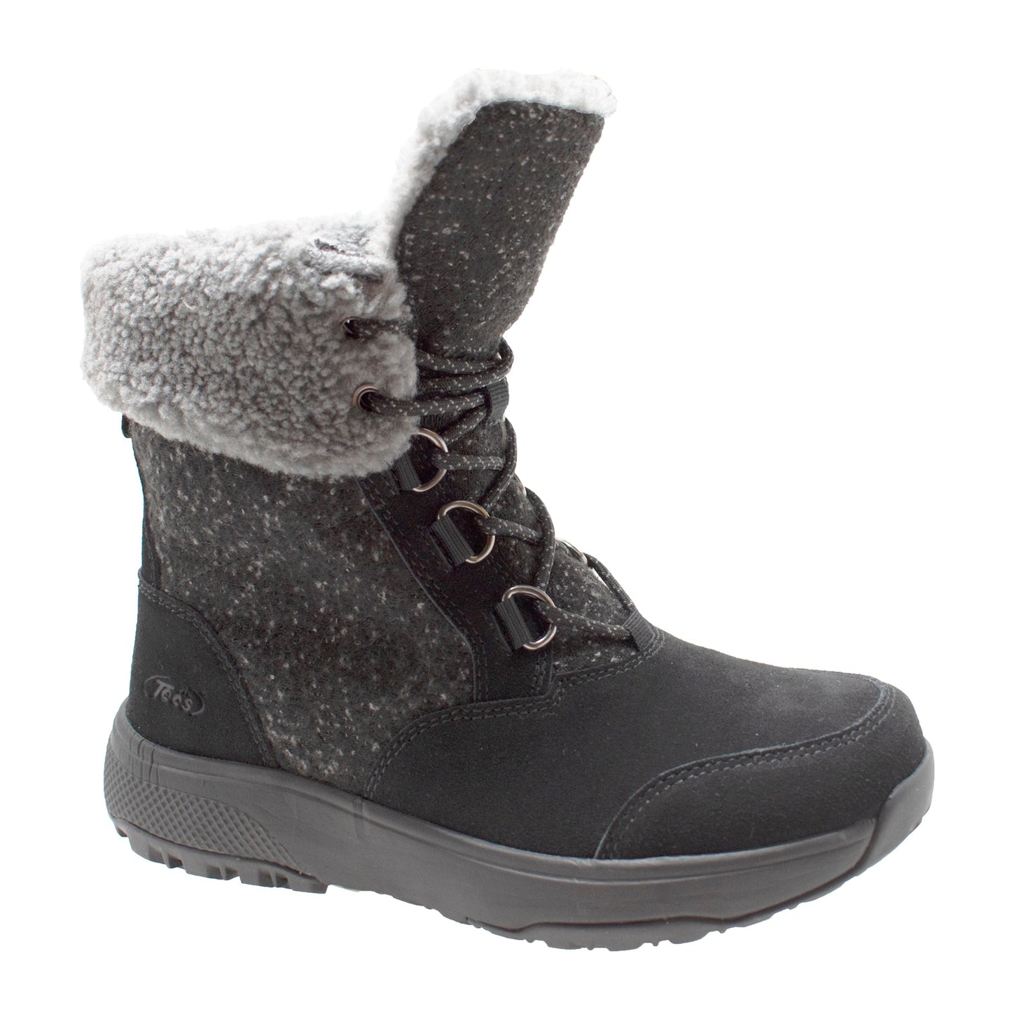 Adtec Women's Black Microfleece Lace Winter Boot - Angler's Pro Tackle & Outdoors