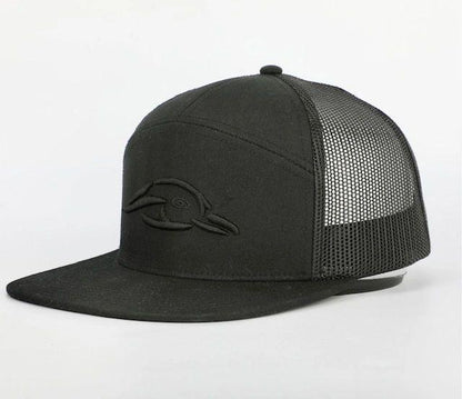 AF Waterfowl - 3D Puff Logo 7 Panel Trucker Ghost - Angler's Pro Tackle & Outdoors