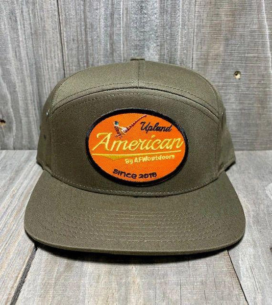 AF Waterfowl 7 Panel Upland Patch All Loden Cap - Angler's Pro Tackle & Outdoors