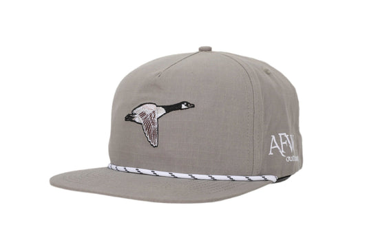 AF Waterfowl Canada Goose Light Grey RipStop Rope Hat - Angler's Pro Tackle & Outdoors