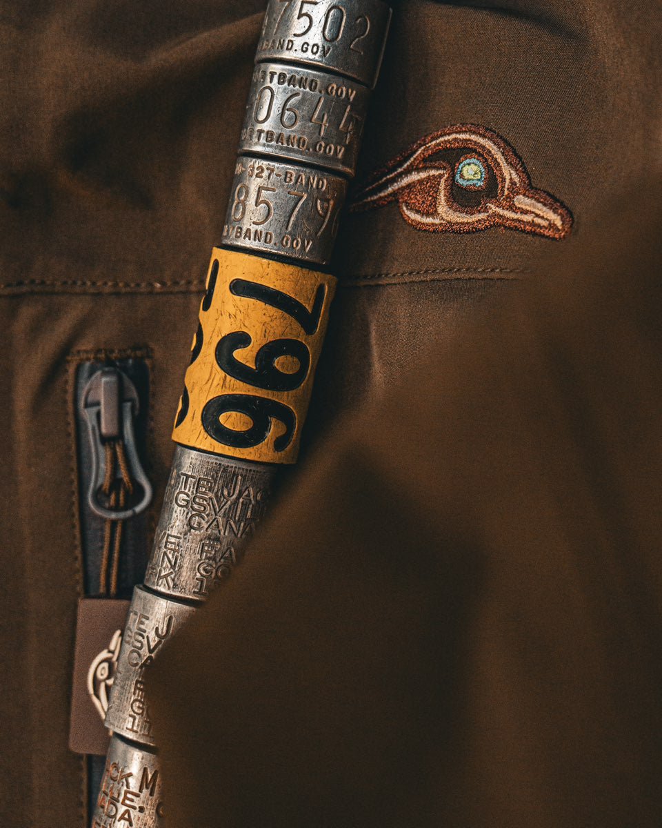 AF Waterfowl - Dark Brown Lightweight Rain Jacket - Angler's Pro Tackle & Outdoors