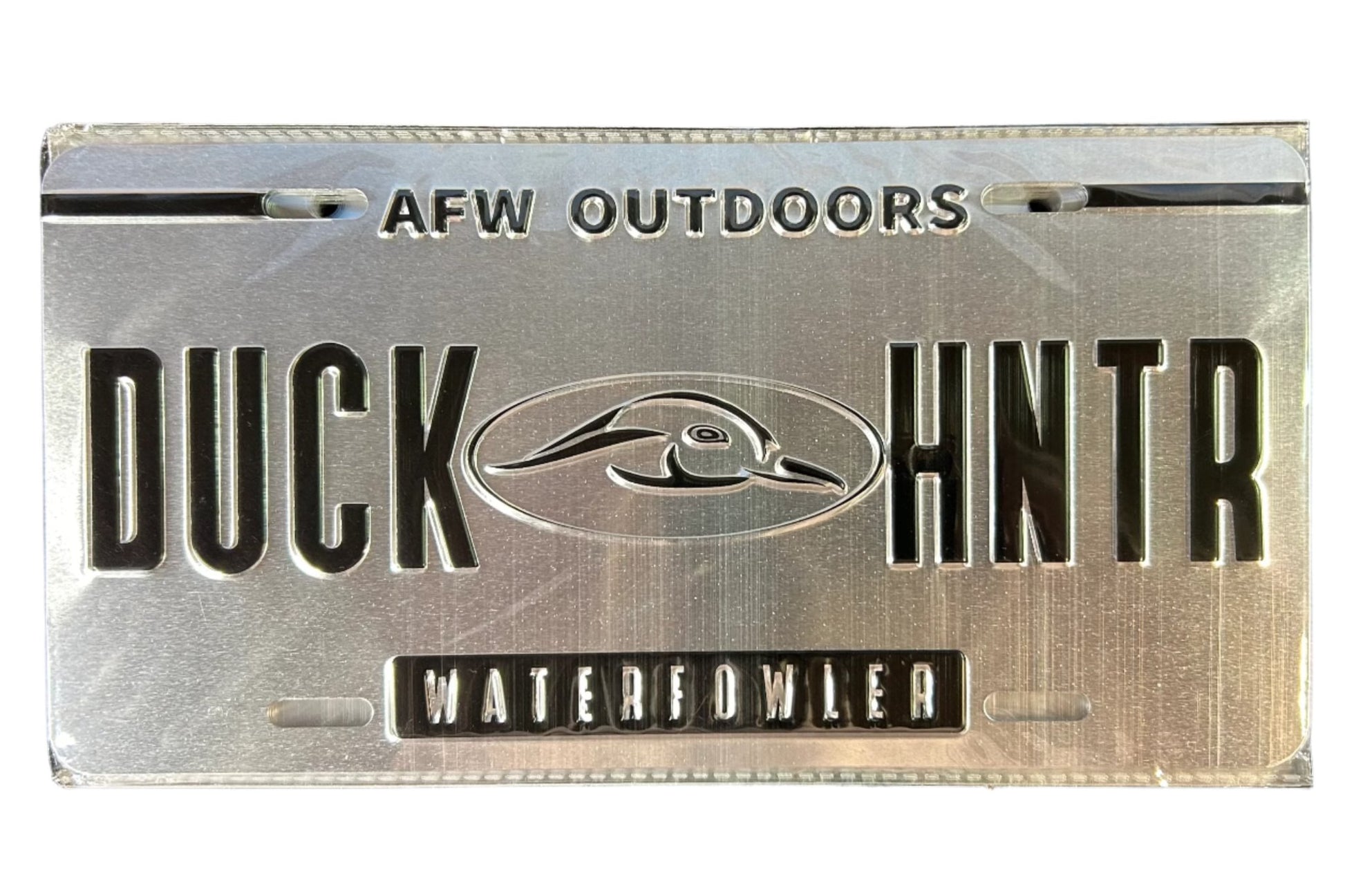 AF Waterfowl - Duck Hunter License Plate - Angler's Pro Tackle & Outdoors