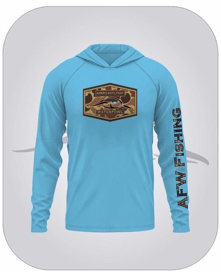 AF Waterfowl Fishing Shirt with OSC Brown Logo - Angler's Pro Tackle & Outdoors