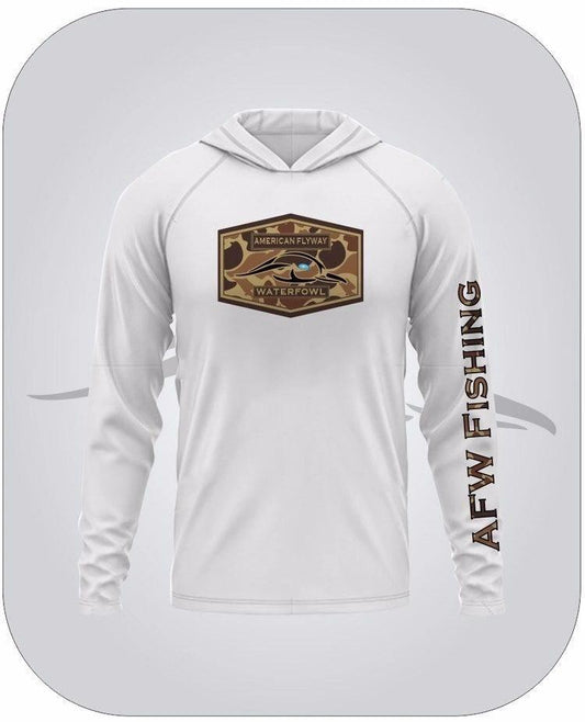 AF Waterfowl Fishing Shirt with OSC Brown Logo - Angler's Pro Tackle & Outdoors
