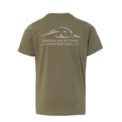 AF Waterfowl Grinder Series Solid Logo Shirts - Angler's Pro Tackle & Outdoors