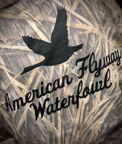 AF Waterfowl - Mossy Oak Shadow Grass Goose Tee - Angler's Pro Tackle & Outdoors