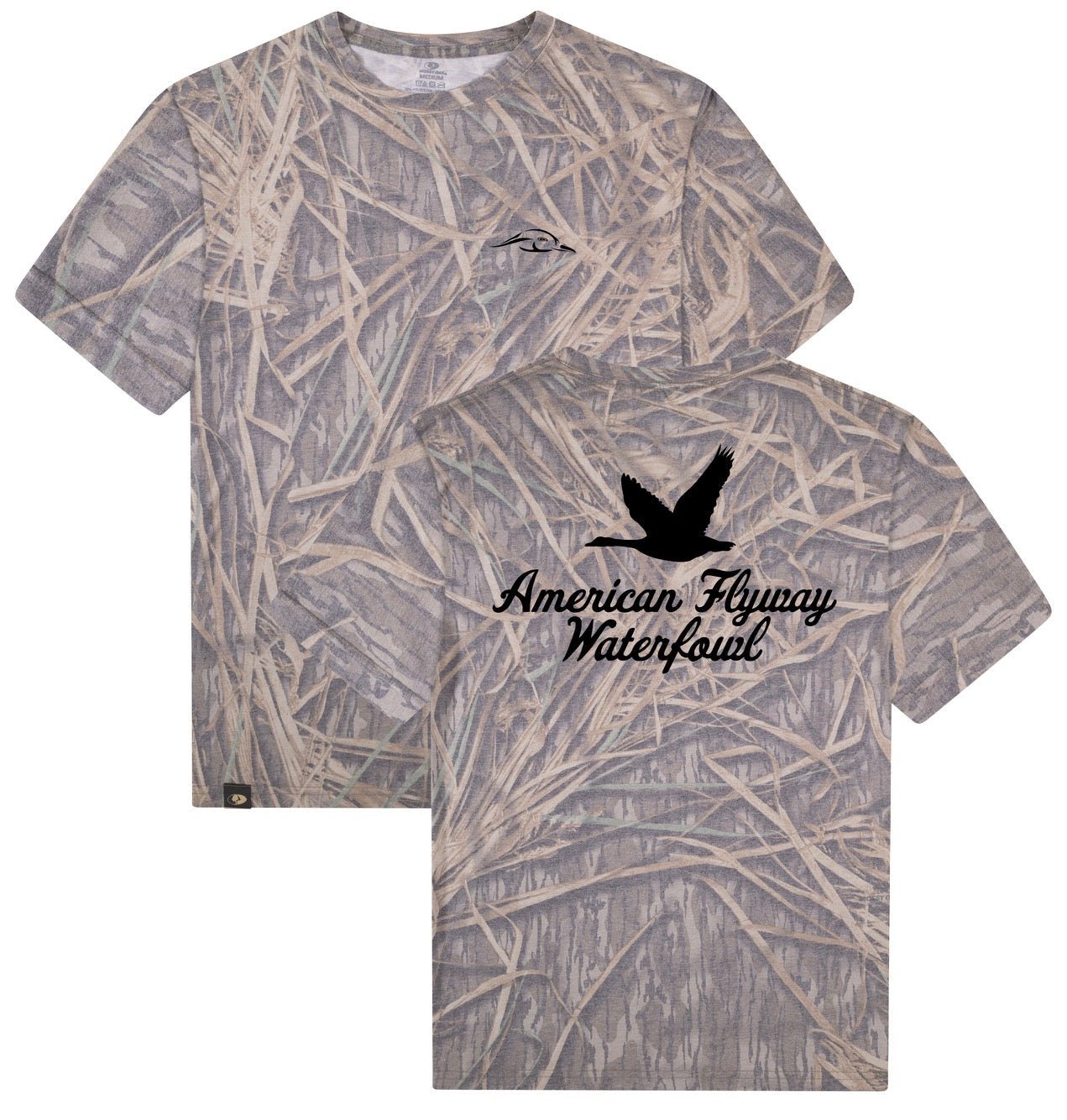 AF Waterfowl - Mossy Oak Shadow Grass Goose Tee - Angler's Pro Tackle & Outdoors