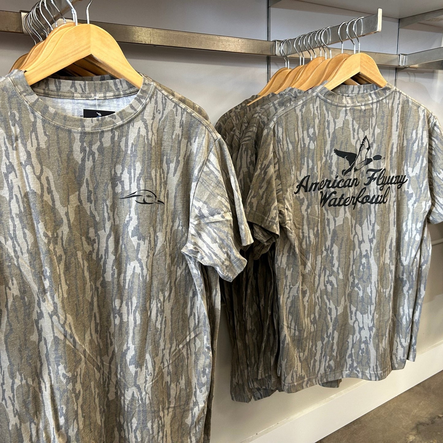 AF Waterfowl Mossy Oak Tee - Angler's Pro Tackle & Outdoors