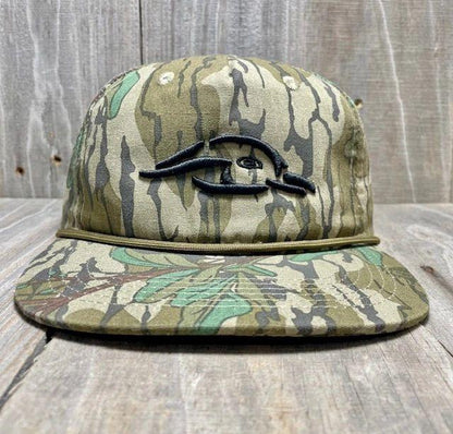 AF Waterfowl - Old Rope Hat Mossy Oak Greenleaf w- 3D AF Waterfowl Logo - Angler's Pro Tackle & Outdoors