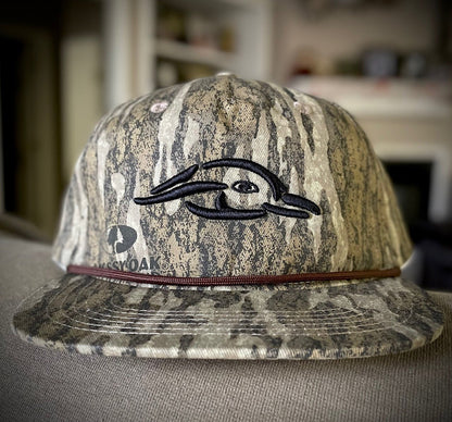 AF Waterfowl - Old Rope Hat Mossy Oak New Bottomland w/ 3D AF Waterfowl Logo - Angler's Pro Tackle & Outdoors