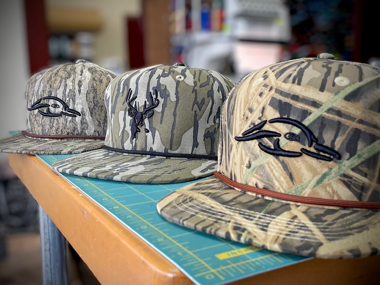 AF Waterfowl - Old Rope Hat Mossy Shadow Grass w/ 3D AF Waterfowl Logo - Angler's Pro Tackle & Outdoors