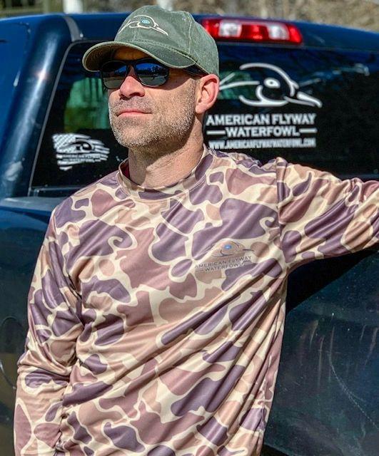 AF Waterfowl Old School Performance Shirt - Angler's Pro Tackle & Outdoors