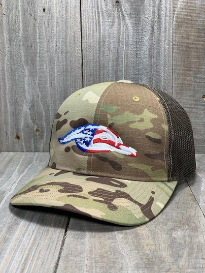 AF Waterfowl Richardson Multicam with Stars and Stripes AFW Style - Angler's Pro Tackle & Outdoors