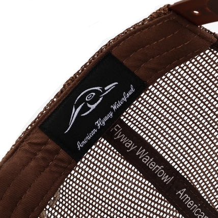 AF Waterfowl Specklebelly Pale Khaki & Brown 7 Panel Hat - Angler's Pro Tackle & Outdoors