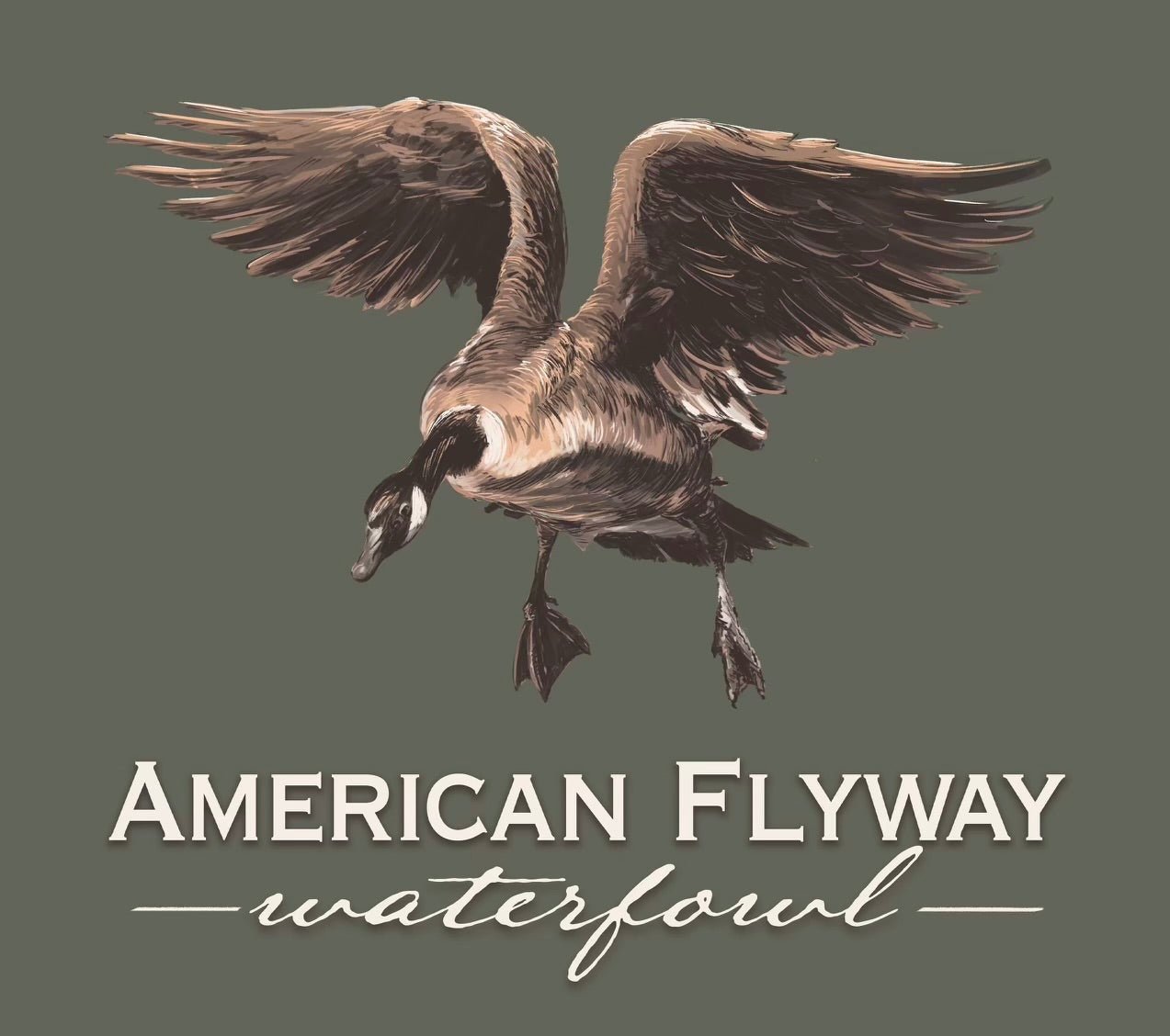 AF Waterfowl - The Canada Goose Tee - Angler's Pro Tackle & Outdoors