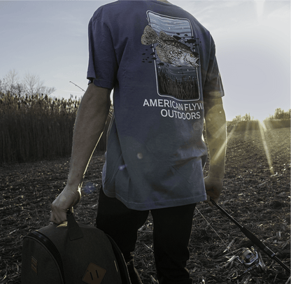 AF Waterfowl - The Crappie Fish Tee - Angler's Pro Tackle & Outdoors